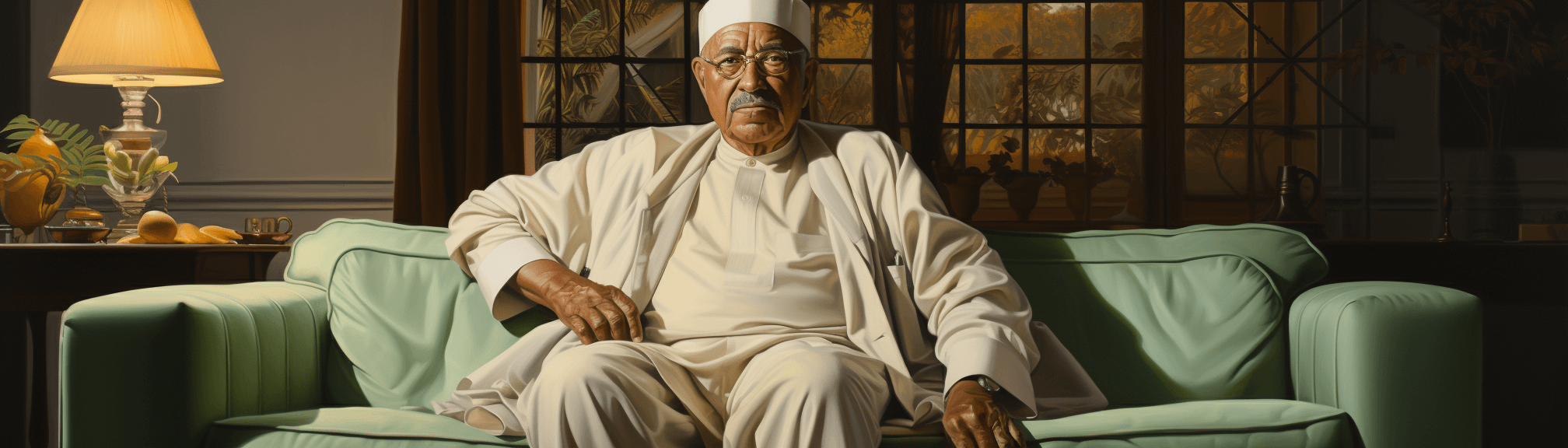 Portrait of Mustafa Ould Salek