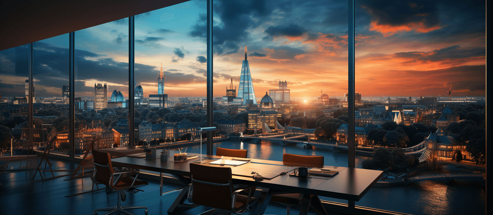 A modern London office space