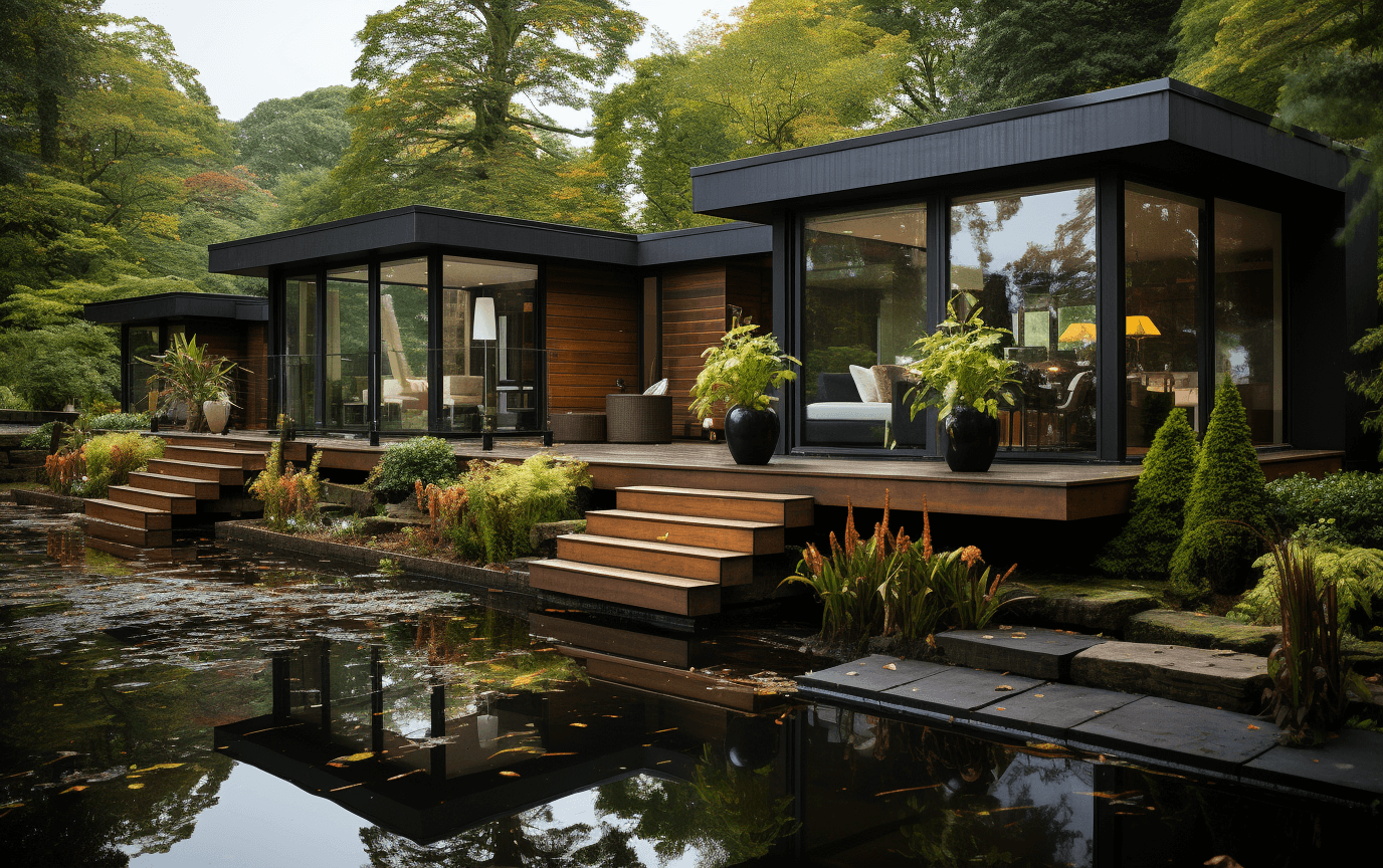 Luxury summer house design